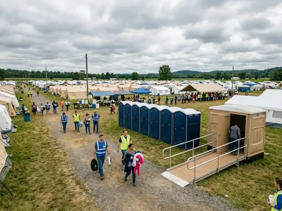 disaster-relief-camp-restrooms-010 — frequently asked questions, Dumpster & Portable Bathrooms Rental in Vine Grove, KY